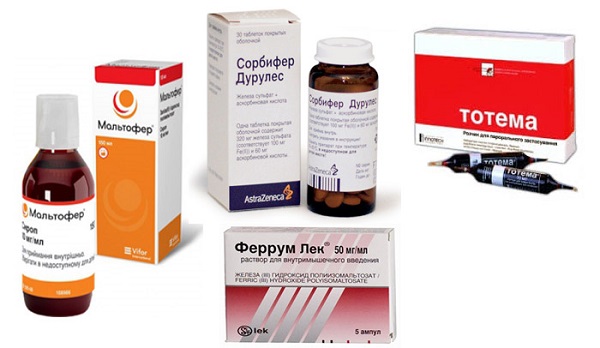 недорогие препараты железа