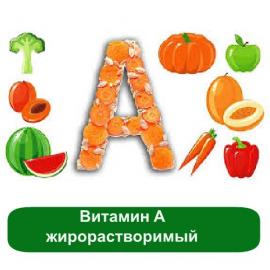 витамин А в продуктах