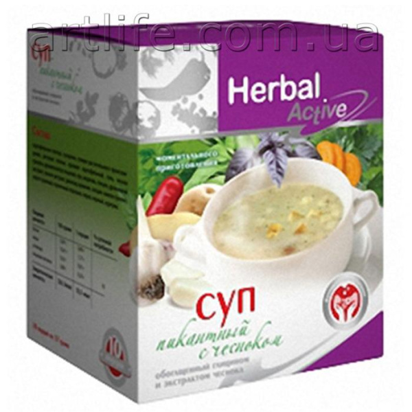 Суп пікантний з часником