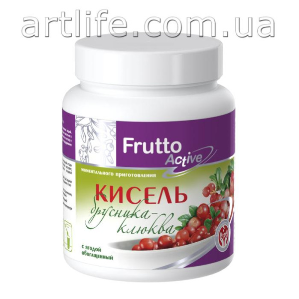 Кисіль Брусниця-Журавлина