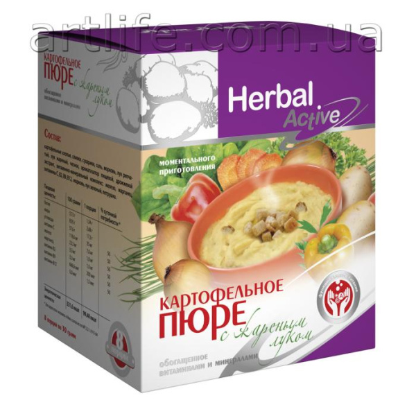 Картопляне пюре зі смаженою цибулею