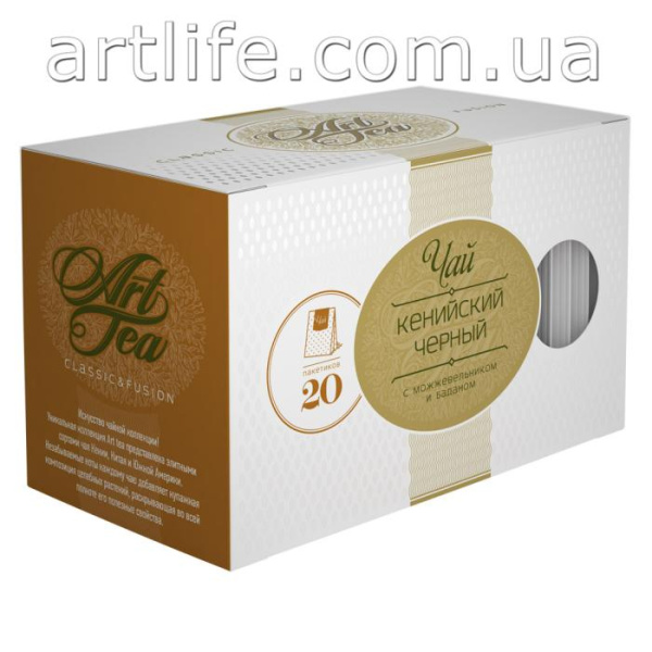 Кенийский черный чай с можжевельником и баданом