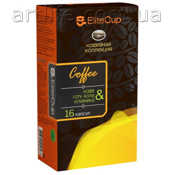 Кава готу кола і полуниця