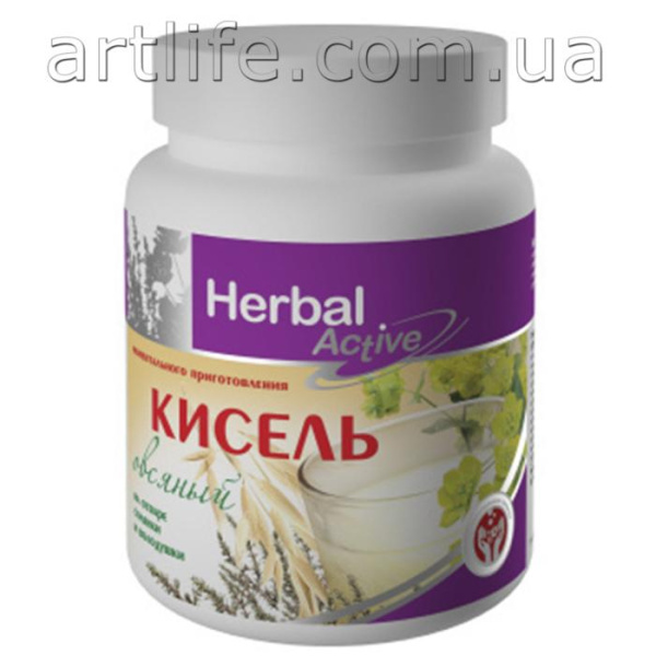 Кисіль вівсяний на відварі володушки і солянки