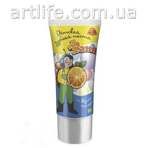 Детская зубная паста Фаня