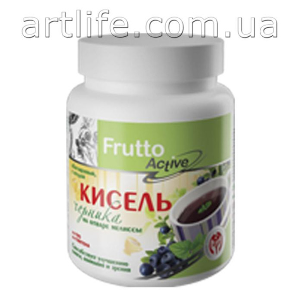 Кисіль Чорниця з мелісою