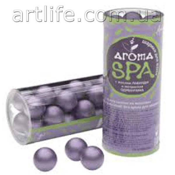 Шарики для ванн с одуванчиком и лавандой