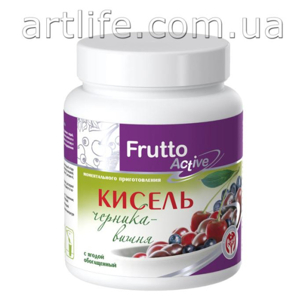 Кисіль Чорниця-Вишня